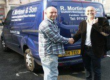 R Mortimer & Son French polishers & Michel Roux Jr