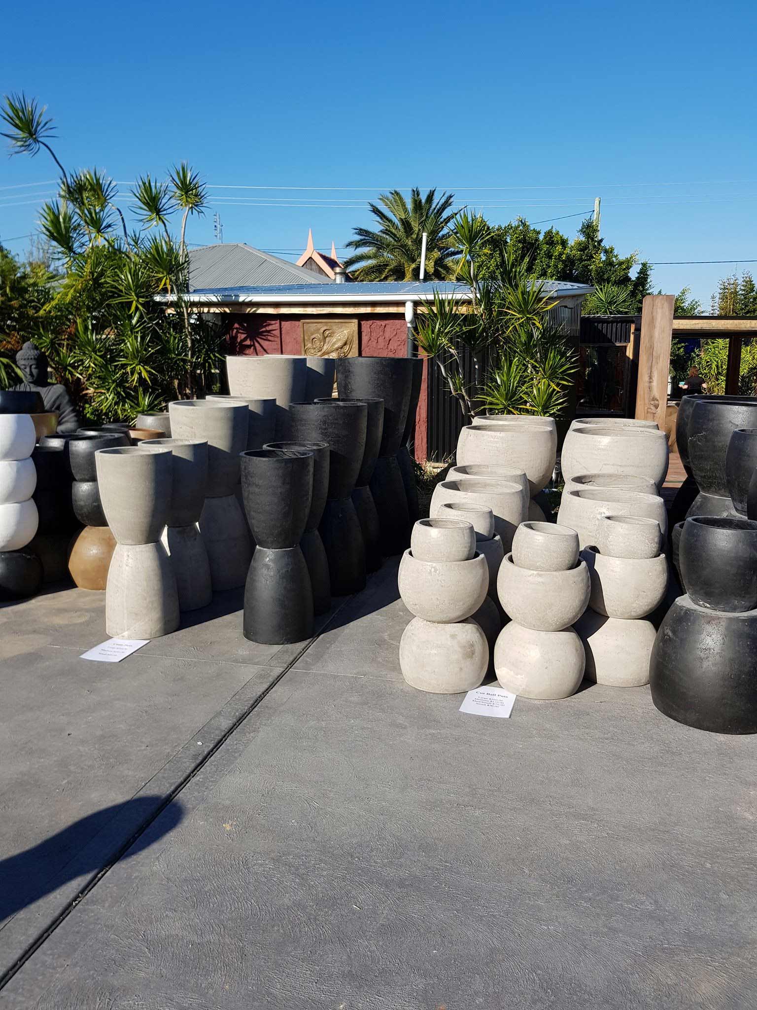 Natural Colored Pots