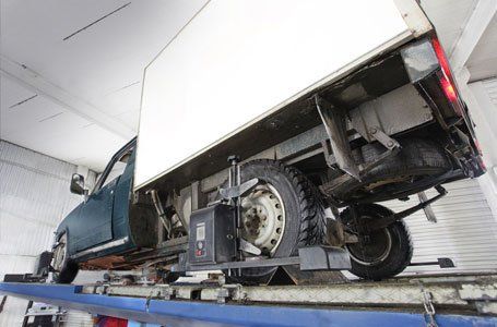 4x4 tyres for a van replaced in a garage