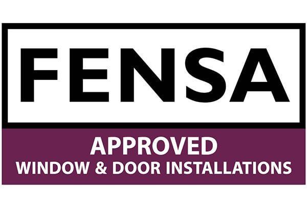 FENSA logo: white rectangle with black text 