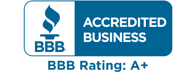 BBB Accredited Business A+ Rating