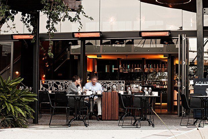 Restaurant Outdoor Heater — Fresno, CA — R.F.M.C Construction Inc