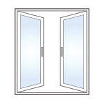 Swinging French Doors