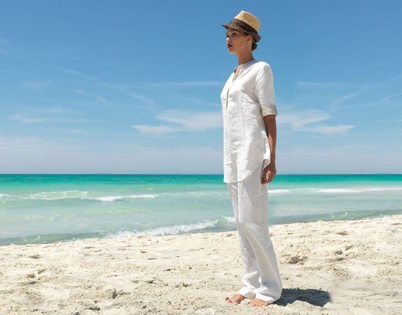 Pantalone e casacca da mare