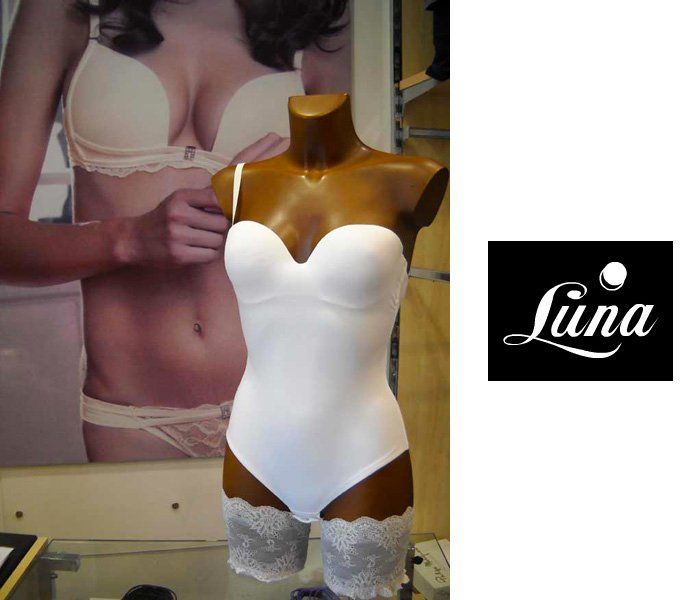 Body bianco candido Luna