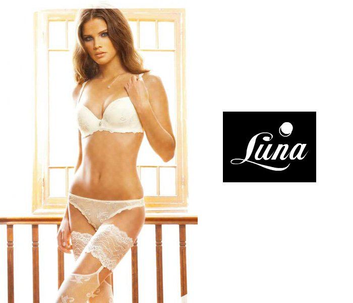 Reggicalze in pizzo sposa Luna