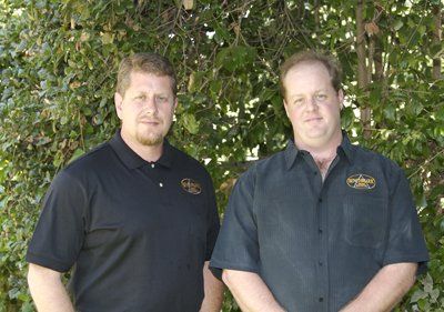 Bruno Stairlift — Two Men Photo in Napa, CA Bruno Stairlift — Benchmark Home Elevator owners