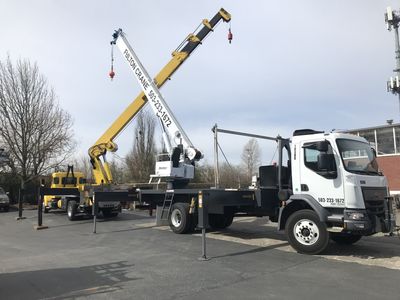 Rigging Service — Lateral Stabilizer On Mobile Crane In Beaverton, OR Rigging Service — Lateral Stabilizer On Mobile Crane In Beaverton, OR