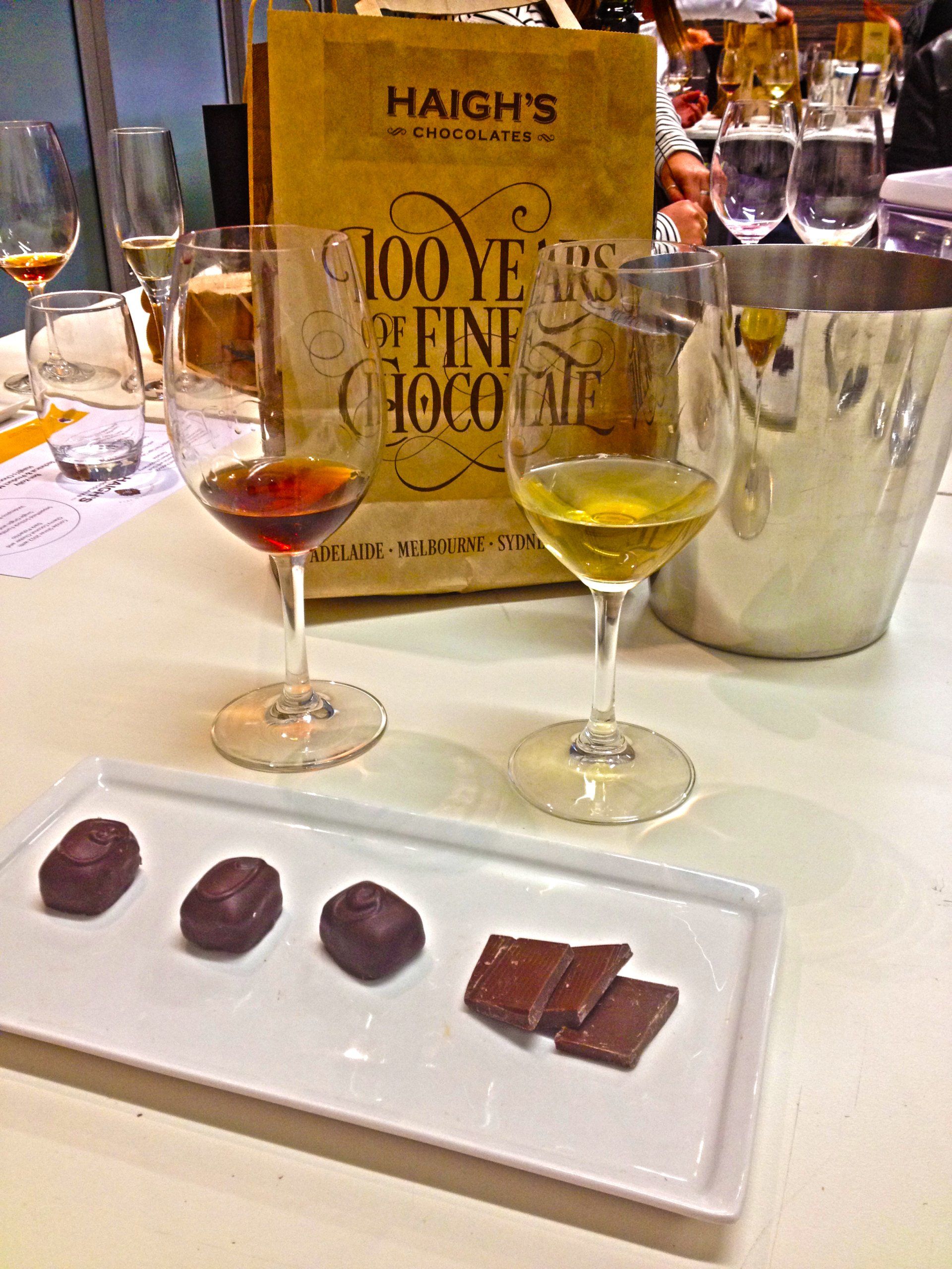 Chocolate and Wine