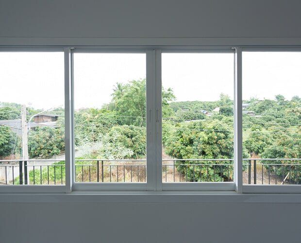 Glass Window with Beautiful View — Glazier Services in Mermaid Waters, QLD