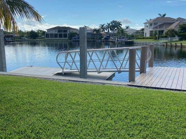 Steel Bridge Near Grass — Marco Island, FL — Collier Seawall & Dock
