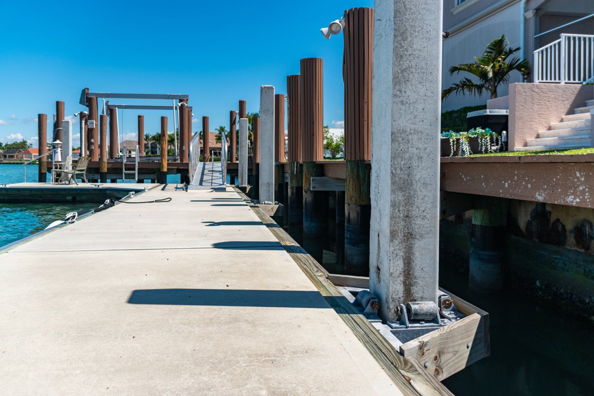 Boat Dock — Marco Island, FL — Collier Seawall & Dock