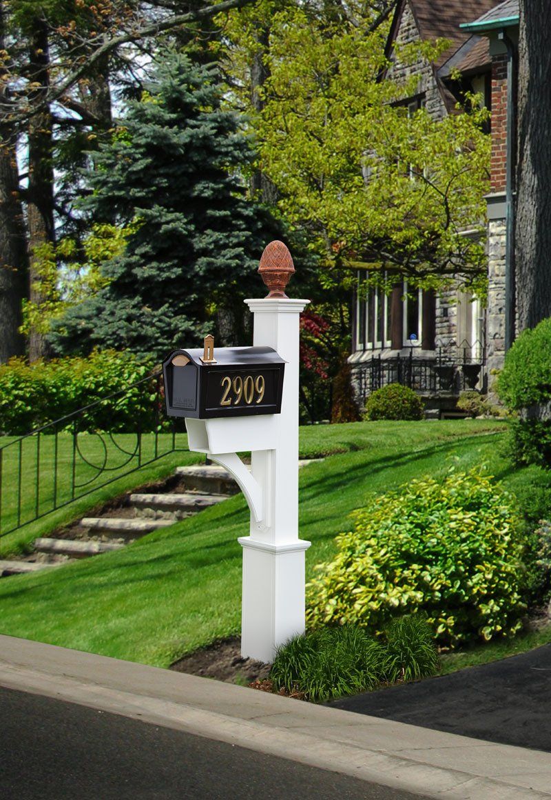 A mailbox with the number 2409 on it