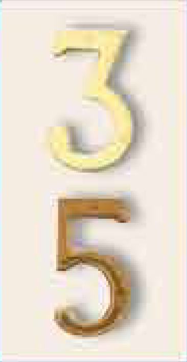 Polished or Antique Brass