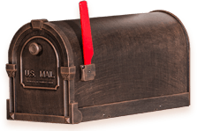 Savannah Aluminum Mailbox