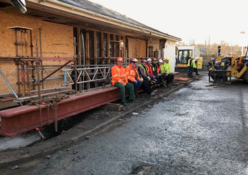 Block paving