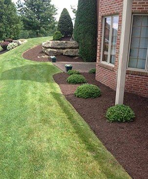 Finished House Landscape - Tree Service in Irwin, PA Finished House Landscape - Tree Service in Irwin, PA