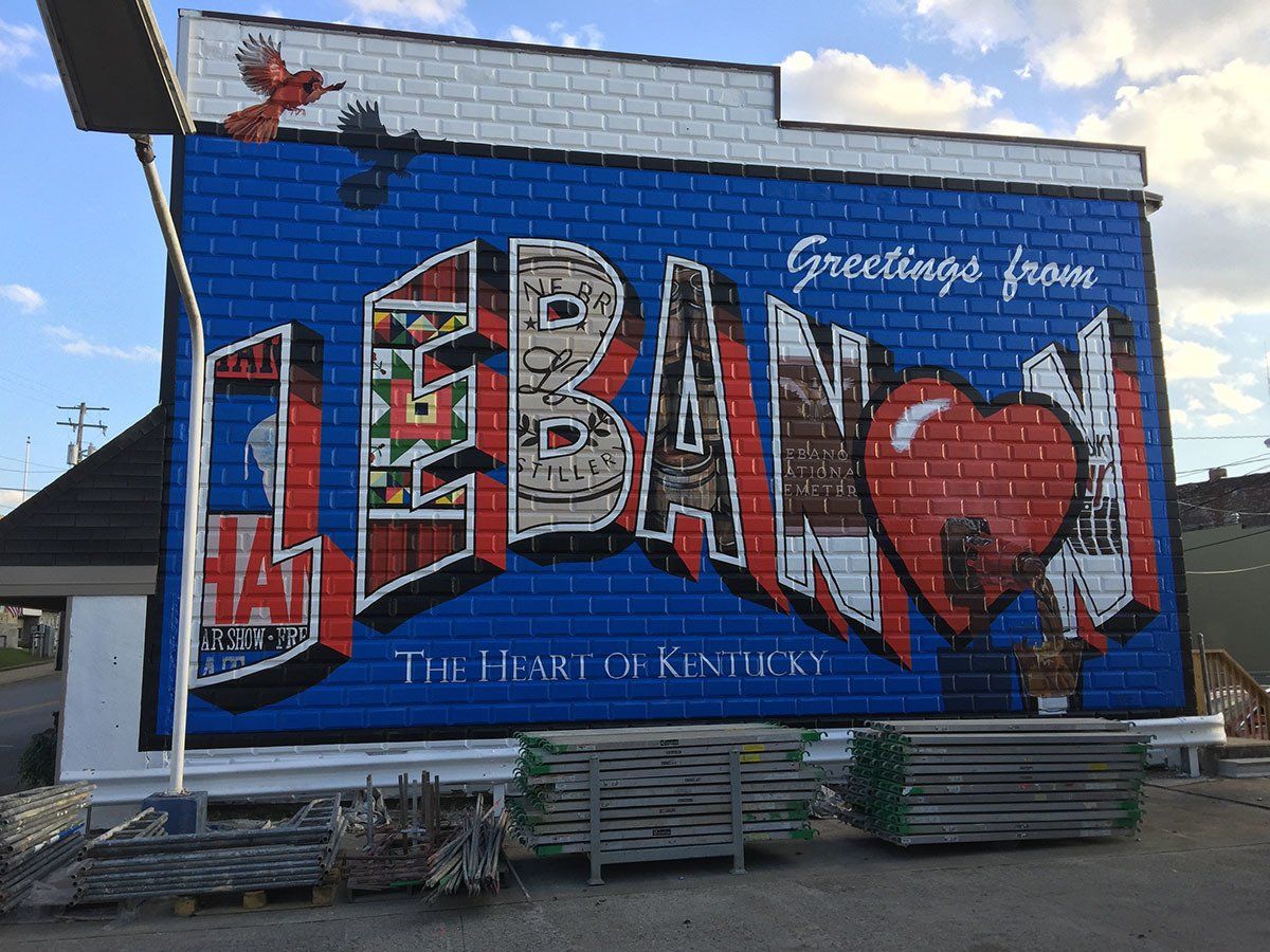 lebanon custom mural art by murals and more