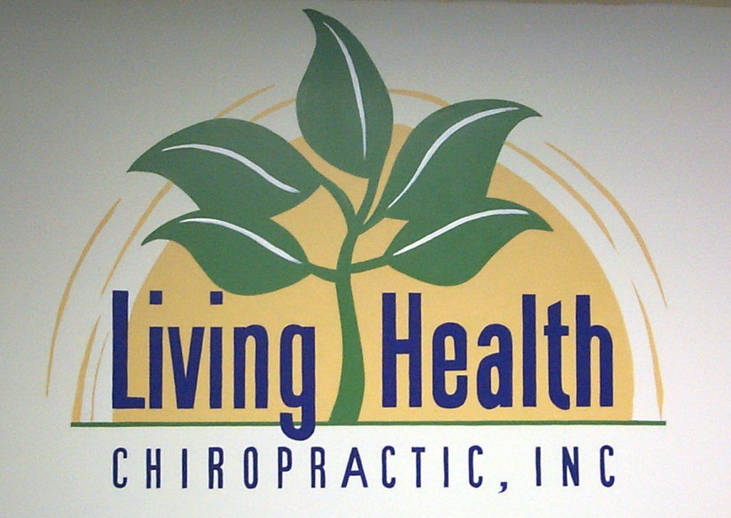 The logo for living health chiropractic inc