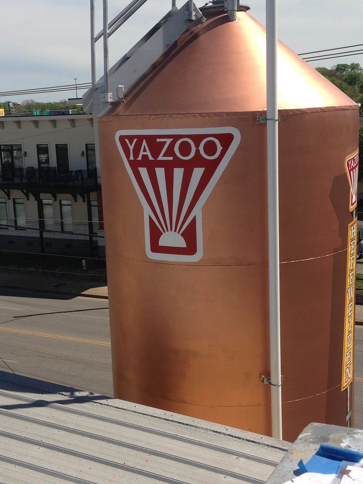 Yazoo Brewing Company of Nashville Showcases Unique Exterior Mural | Murals & More