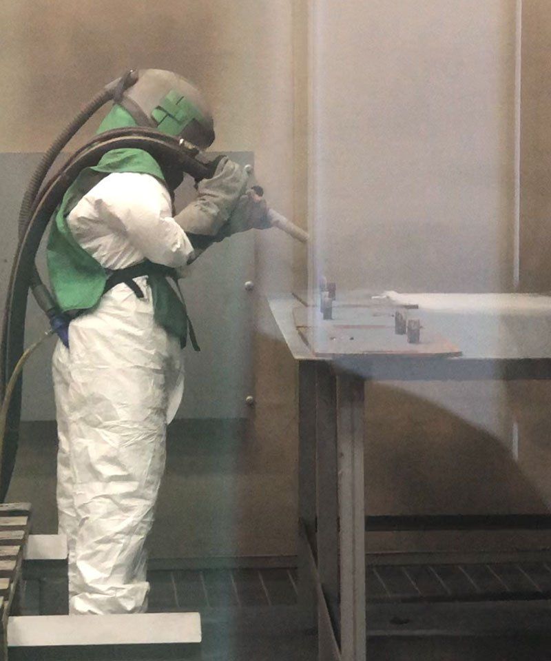 Brooke Blasting — Powder coating service in Tomago, NSW Brooke Blasting — Powder coating service in Tomago, NSW