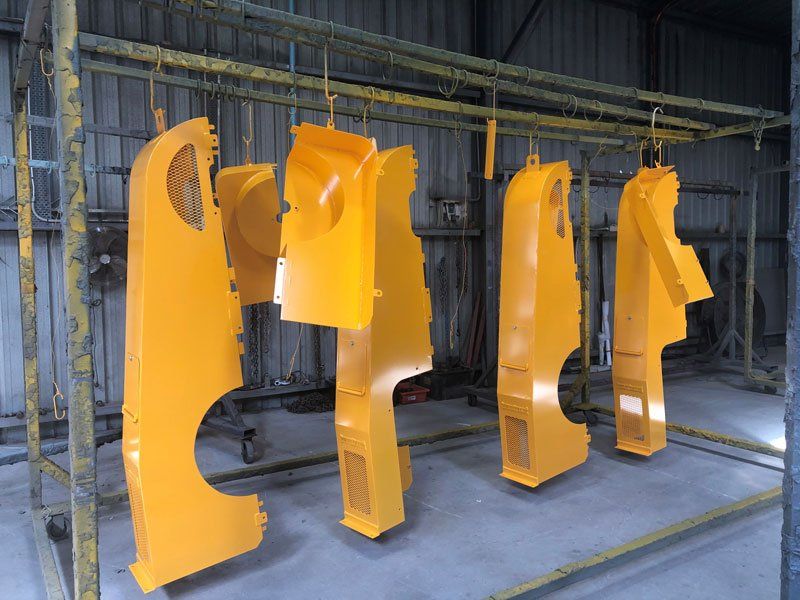 Driveguards — Powder coating service in Tomago, NSW