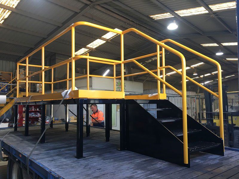 Platform Assembly — Powder coating service in Tomago, NSW Platform Assembly — Powder coating service in Tomago, NSW