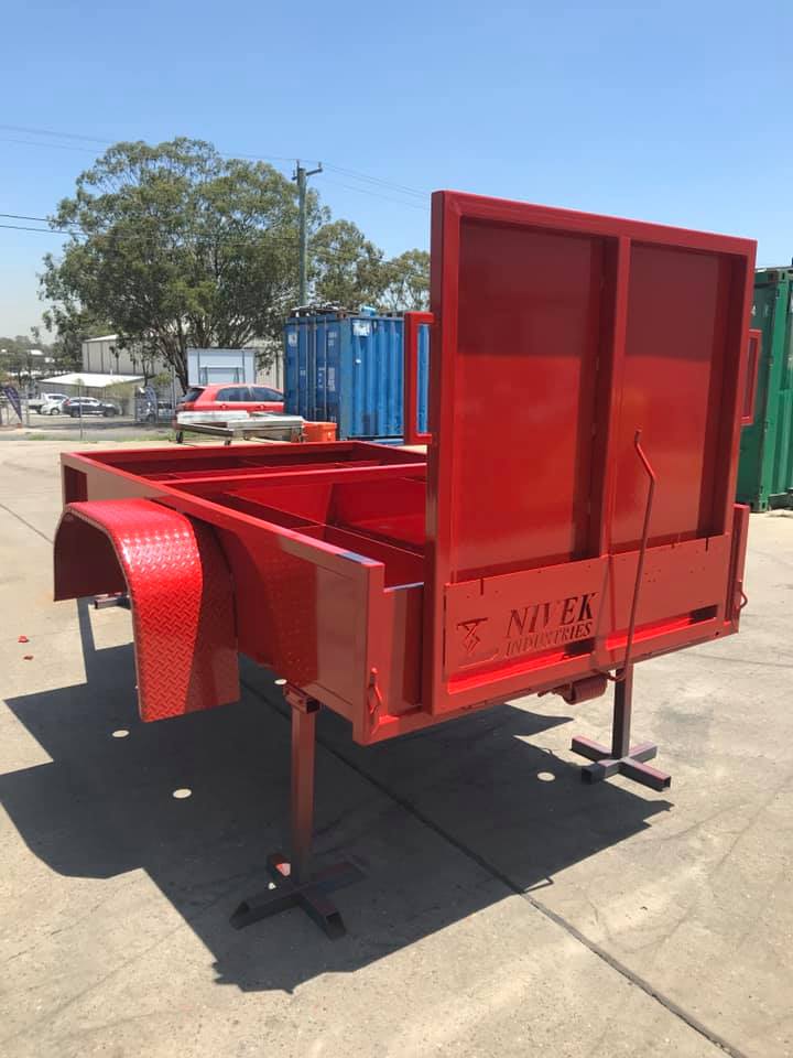 Trailer — Powder coating service in Tomago, NSW