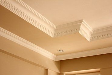 Elegant Ceiling With Tan and Cream Paint Colors — Napa, CA — North Bay Plywood