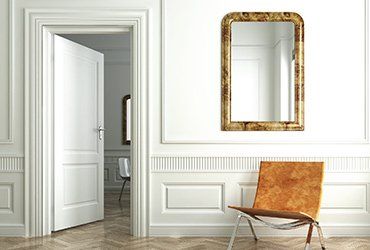 Classic White Interior Whit Mirrors — Napa, CA — North Bay Plywood