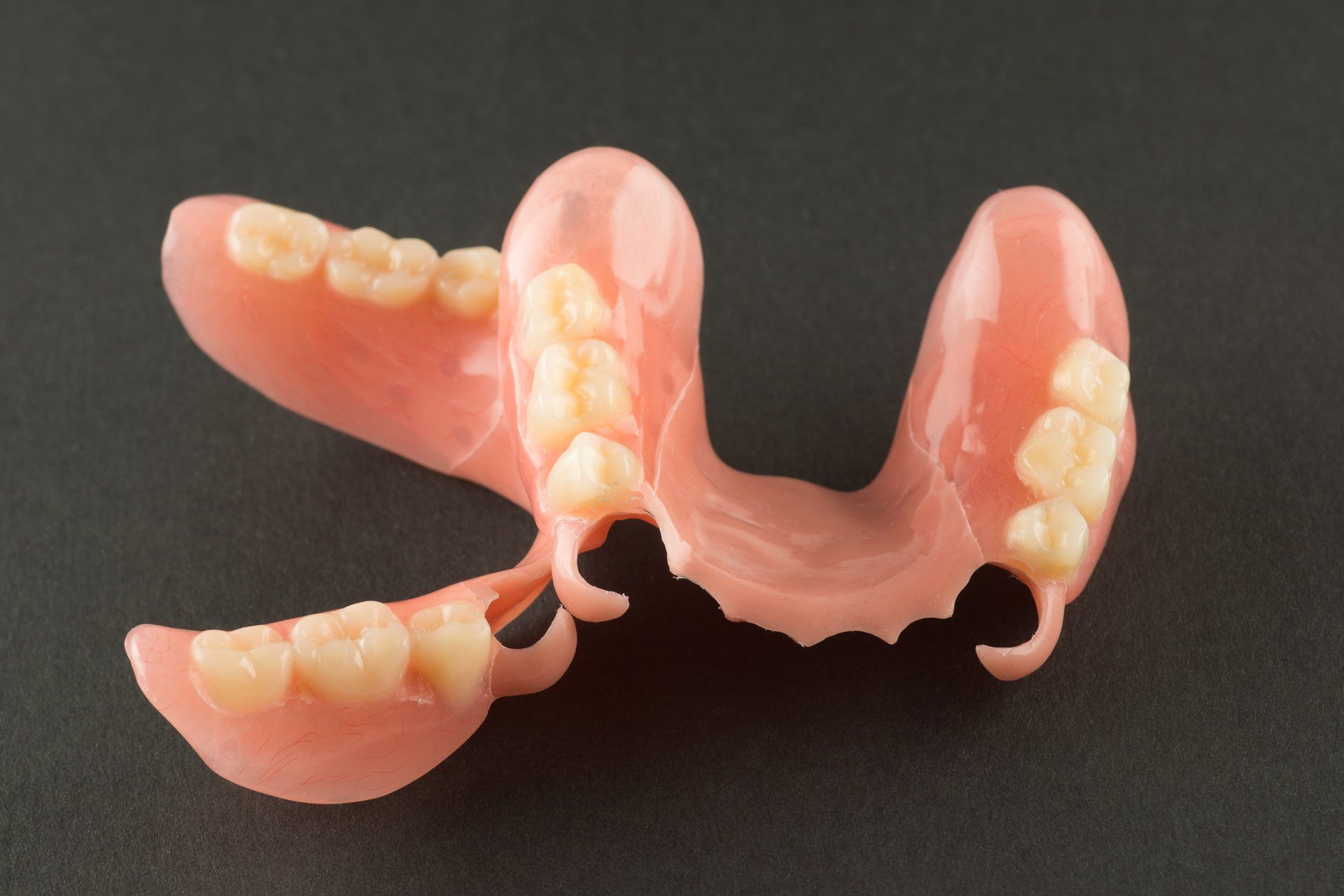 Partial acrylic dentures Partial acrylic dentures