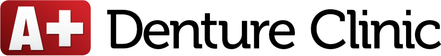 a plus denture logo