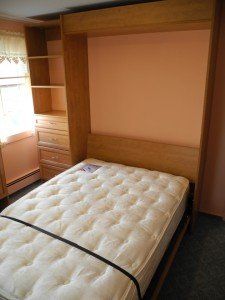 Custom Murphy Bed (Open)