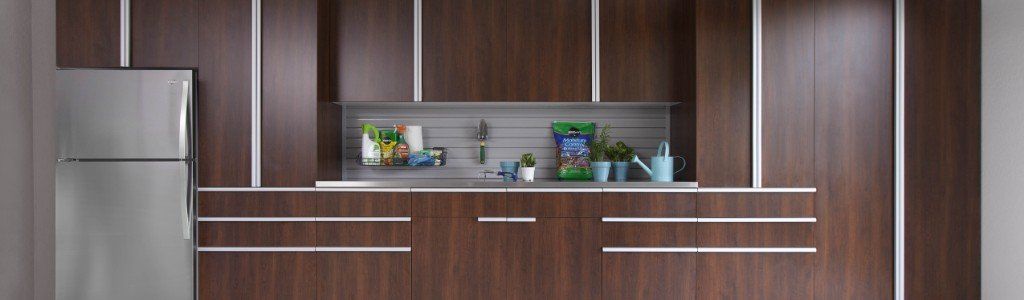 Garage Workbench and Cabinets