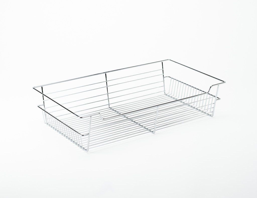 30 x 6.25 x 14 Chrome Basket
