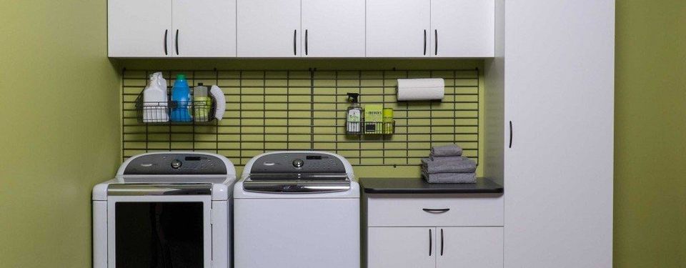 Custom Laundry Room Storage