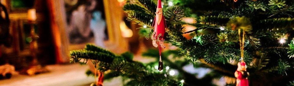 Be careful with holiday decorations