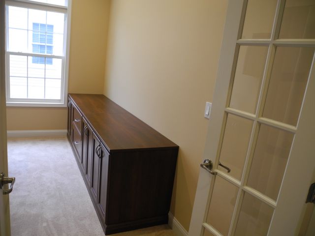 View of Custom Credenza From Door