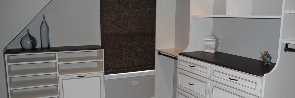 Slanted Roof Custom Closet System