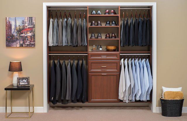 Custom Reach In Small Closet