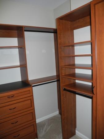 After Custom Closet Shelving