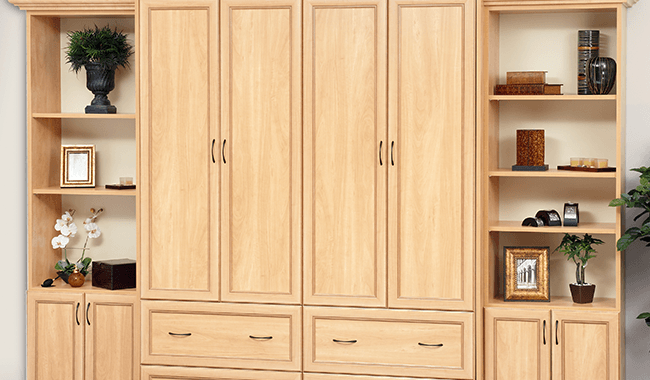 Closed Murphy Bed