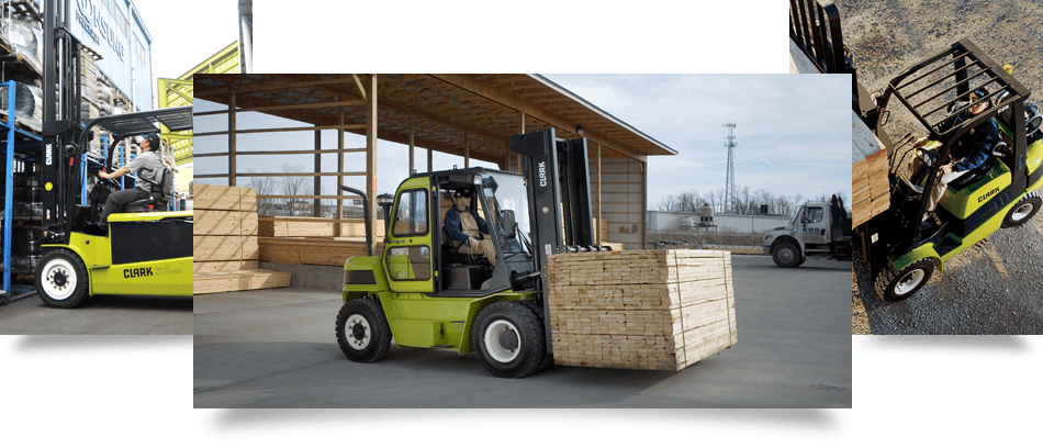 Clark is the Forklift truck brand that you can rely on