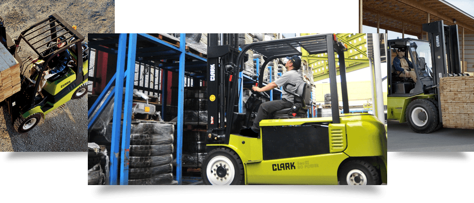 Clark is the Forklift truck brand that you can rely on