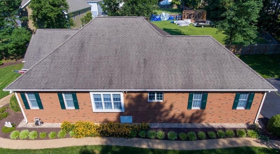 Before Roof Cleaning | Glen Allen, VA | Central Virginia Power Washing