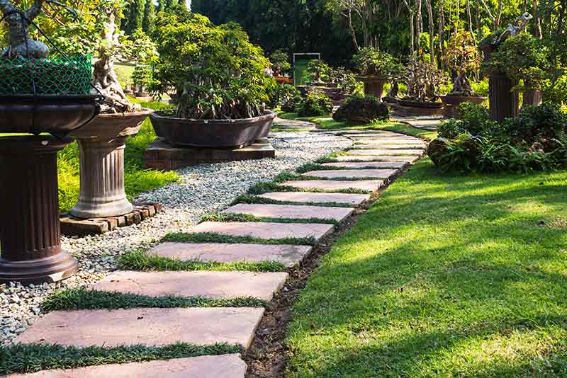 Path In The Garden — Landscaping and Excavation Services in Cameron Park, NSW