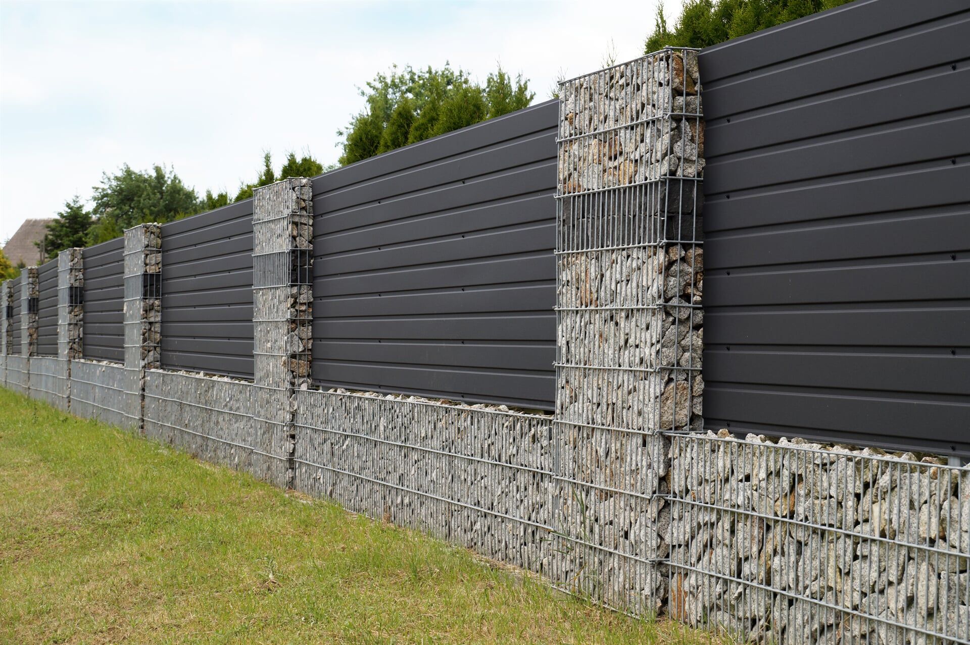 Rock and Wire Gabions — Landscaping and Excavation Services in Cameron Park, NSW