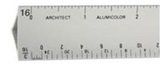 Hollow aluminum architect scale Alumicolor architect scales