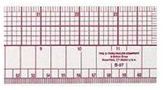 #B-97 inch / Metric grid ruler