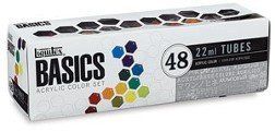 LIQUITEX® BASICS 48 ACRYLIC COLOR SET
